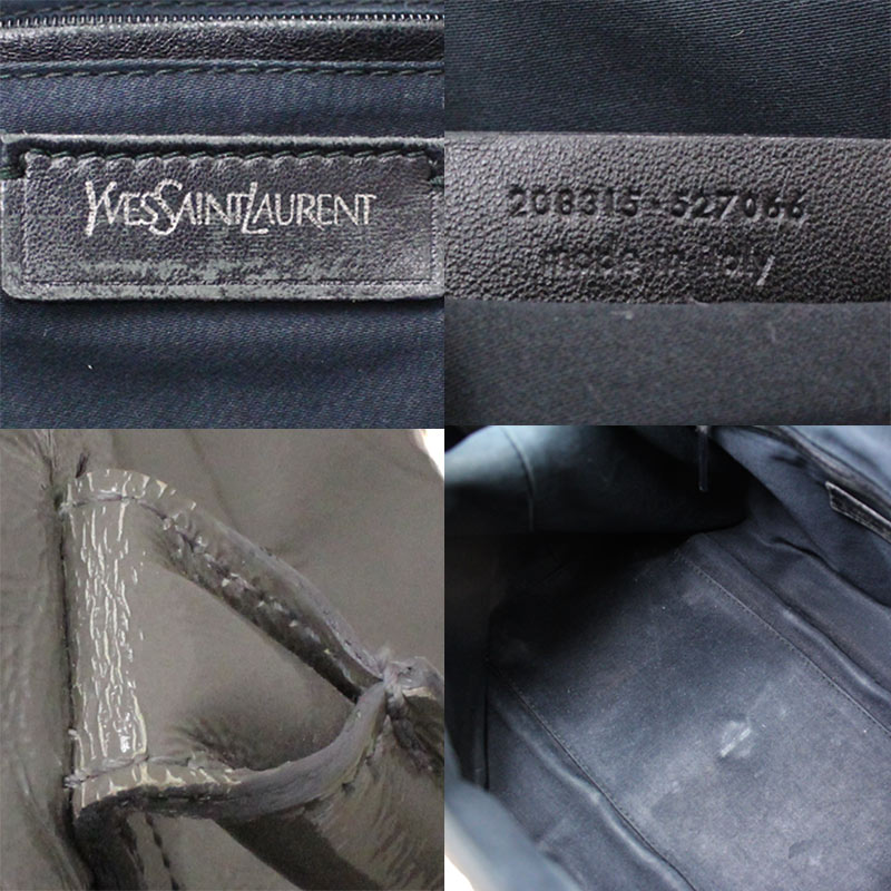 ysl green patent leather handbag easy  